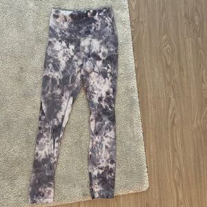 lululemon tie dye align leggings 25”